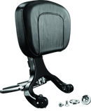 Kuryakyn Multi-Purpose Backrest Black & Chrome-1