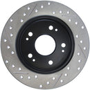 StopTech 06-09 Honda Civic Ex/Si Slotted & Drilled Right Rear Rotor-1