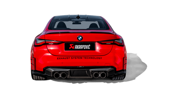 Akrapovic 21-22 BMW M3 (G80) / M4 (G82, G83) Rear Carbon Fiber Diffuser - High Gloss Black