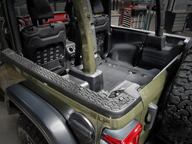 aFe 18-24 Jeep Wrangler JL (2-Door Models w/ 3-Piece Hard-Top Only) Terra Guard Tub Rail Covers - 0