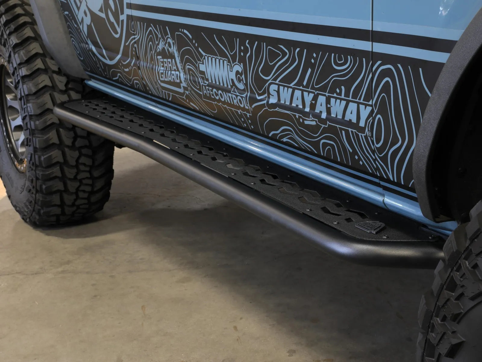 aFe POWER Terra Guard Off-Road Slider Ford Bronco 21-25 4-Door - 0