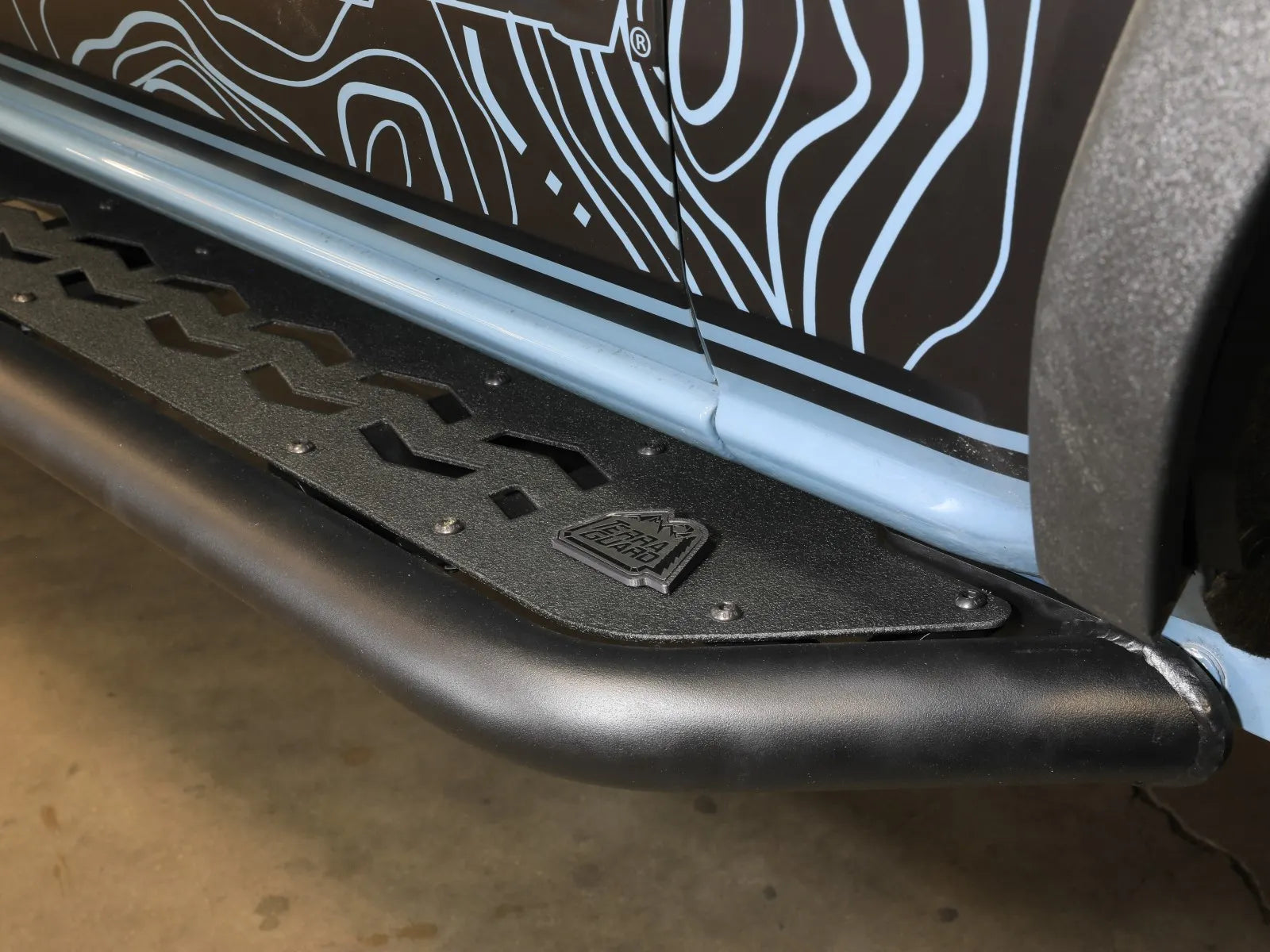 aFe POWER Terra Guard Off-Road Slider Ford Bronco 21-25 4-Door