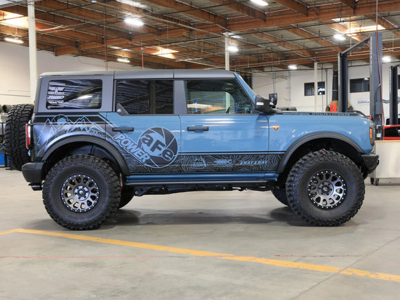 aFe POWER Terra Guard Off-Road Slider Ford Bronco 21-25 4-Door