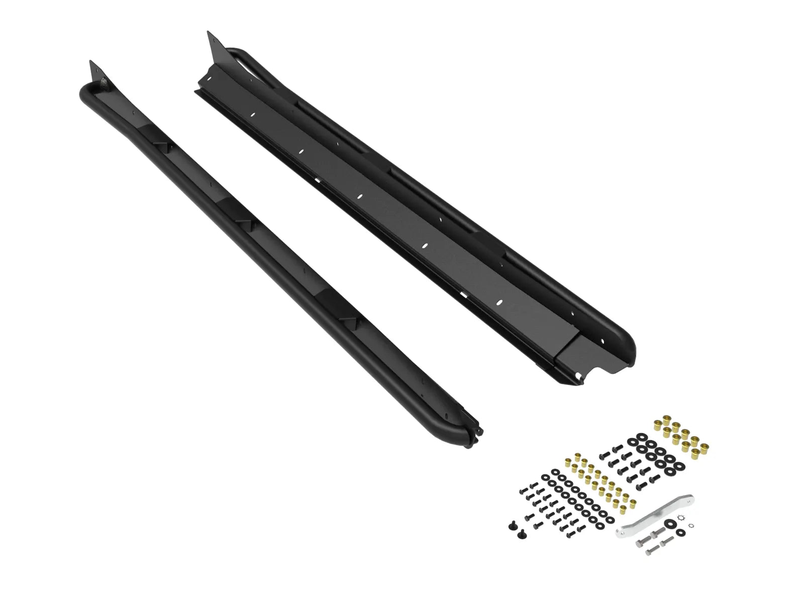 aFe POWER 18-23 Subaru Crosstrek Terra Guard Off-Road Sliders - Black