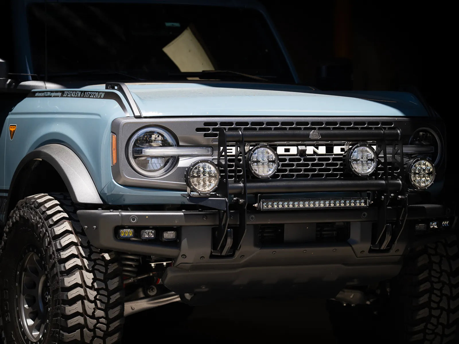 aFe POWER Terra Guard Bull Bar Ford Bronco 21-25