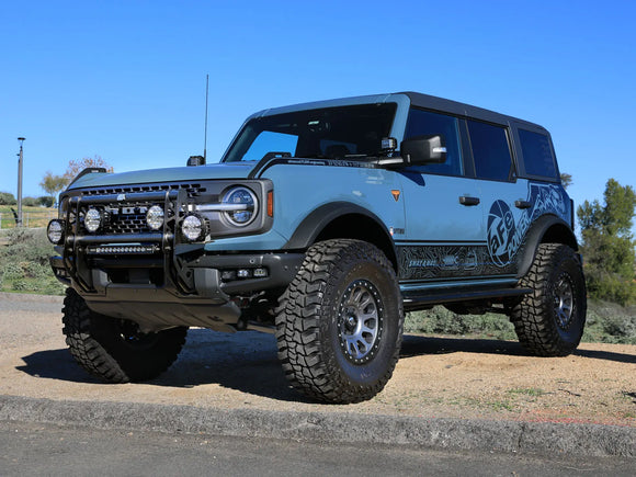 aFe POWER Terra Guard Bull Bar with RIGID Lights Ford Bronco 21-25