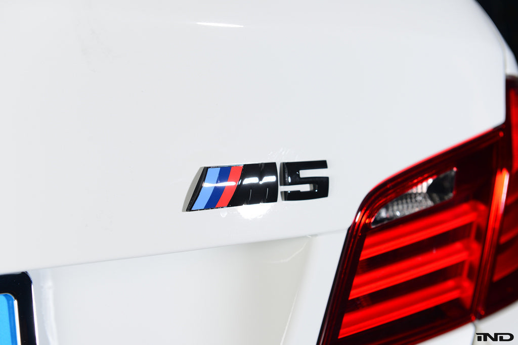 IND F10 M5 Painted Trunk Emblem - 0