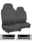 PRP 97-02 Jeep Wrangler TJ High Back Enduro Reclining Suspension Seats Kit- Gray-1