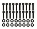 Mr. Gasket Fabricated Valve Cover Hardware - Black-1