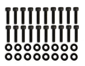 Mr. Gasket Fabricated Valve Cover Hardware - Black
