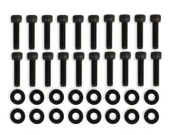Mr. Gasket Fabricated Valve Cover Hardware - Black