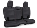 PRP 2018+ Jeep Wrangler JL/2 Door Rear Bench Cover - Black with Red Stitching-1