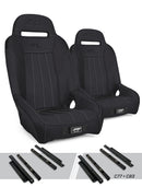 PRP Polaris General GT/S.E. Suspension Seats Kit (Pair) - Black-1