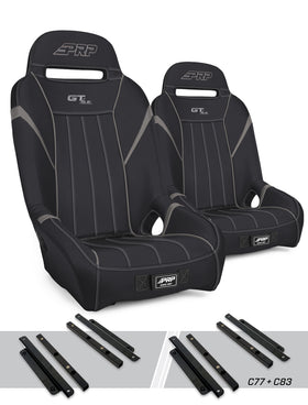 PRP GT/S.E. Suspension Seats Kit for Polaris General, RZR S 900, 900 Trail, Trail, XP 1000, Turbo, T