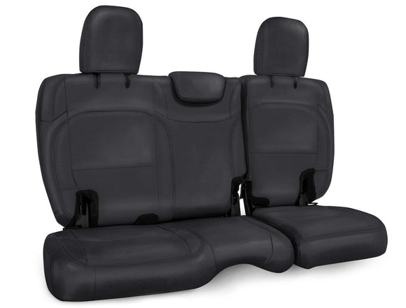 PRP 2018+ Jeep Wrangler JLU/4 door Rear Bench Cover with Leather Interior - All Black