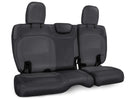 PRP 2018+ Jeep Wrangler JLU/4 door Rear Bench Cover with Cloth Interior - Black/Grey-1
