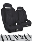 PRP Can-Am Maverick X3 GT/S.E. Suspension Seats Kit (Pair) - Black-1