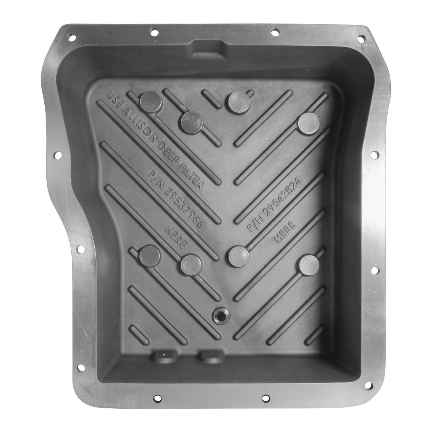 Yukon 01-19 GM 2500/3500 High-Capacity Aluminum Allison Transmission Pan - 0
