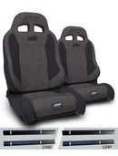 PRP 03-06 Jeep Wrangler TJ Enduro Elite Suspension Seat Trek Edition - Gray (Pair)-1
