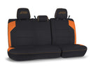PRP 16-23 Toyota Tacoma Rear Bench Cover - Black/Orange-1