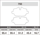 iSWEEP Brake Pads | Rear • R60/R61-2