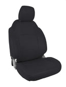 PRP 2021+ Ford Bronco 4 Door Front Seat Covers (Pair) - All Black-1