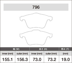 iSWEEP Brake Pads | Front • TT/TTS 8J, Golf R Mk6 - 0