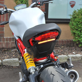 New Rage Cycles 17+ Ducati Monster 797/1200/Anniversario Fender Eliminator w/Load EQ - Amber