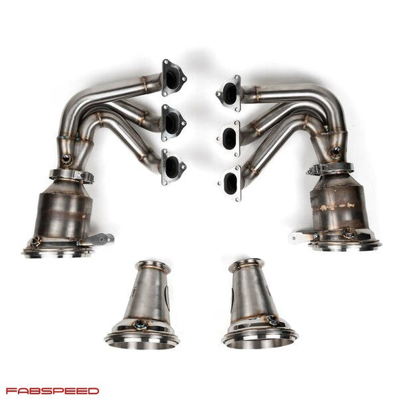 Fabspeed Porsche 992 GT3 RENNKRAFT™ Modular Street and Racing Headers with HJS Catalytic Converters (2022+)