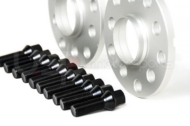 SPULEN Wheel Spacer & Bolt Kit- 10mm with Black Conical Seat Bolts