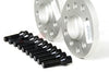 SPULEN Wheel Spacer & Bolt Kit- 15mm with Black Conical Seat Bolts
