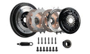 DKM Clutch 00-06 BMW M3 184mm Ceramic Twin Disc MR Clutch Kit w/Flywheel (650 ft/lbs Torque)-1