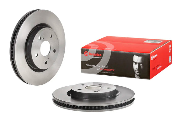 Brembo 2022 Volvo C40 Recharge/21-22 Volvo XC40 Recharge/16-22 Volvo XC90 Rear UV Coated Rotor 4351233150