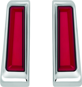 Kuryakyn Tracer L.E.D. Inserts For Saddlebag Supports Chrome