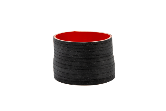 Vortech Reducer Sleeve. 3.00" to 2.50". Black