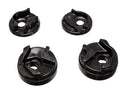 Energy Suspension 02-03 Nissan Sentra/200SX Black Motor Mount Insert Set (w/ Spec V 2.5L engine man-1