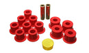 Energy Suspension 6/86-97 Nissan 720 & Hardbody Pickup 2WD Red Rear Leaf Spring Bushing Set-1