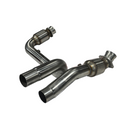 Kooks 2023+ Cadillac Escalade V 3in H.O. GREEN Catted Conn. Pipes (Req. Kooks Headers)-2