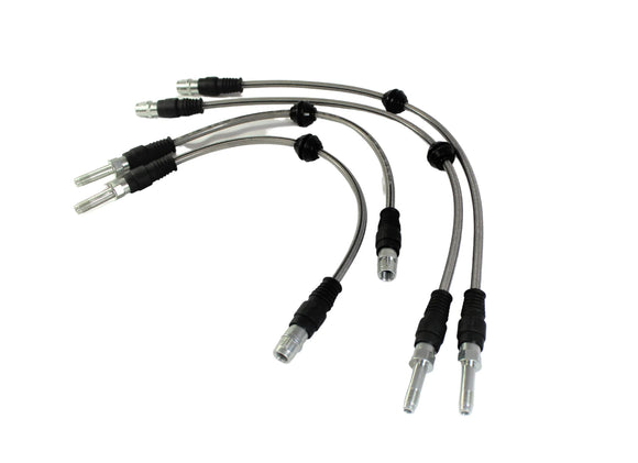 Flat 6 Motorsports - Performance Stainless Steel Brake Lines (Macan)