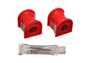 Energy Suspension 70-78 Nissan 240Z/260Z/280Z Red 21mm Front Sway Bar Frame Bushings-1