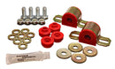 Energy Suspension 91-94-Nissan Sentra/NX1600/2000 Red 15mm Rear Sway Bar Frame Bushings (Sway bar en-1