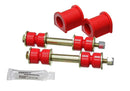 Energy Suspension 87-95 Pathfinder Red 24mm Front Sway Bar Frame Bushings-1