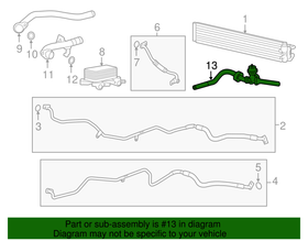 Inlet Hose - Porsche (958-106-549-40) - 0