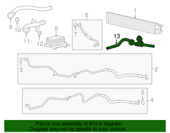 Inlet Hose - Porsche (958-106-549-40)