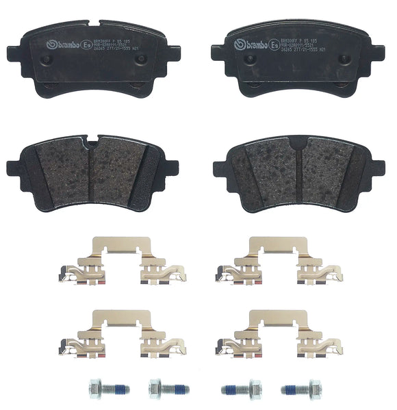 Brembo OE 20-24 Audi S5 Sportback/S6/21-24 SQ5 Sportback/2020 SQ7 Low-Met Brake Pad - Rear 0