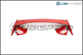 OLM S Style Paint Matched Spoiler - 2015 WRX 2015 STI-Pure Red (M7Y)