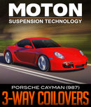MOTON SUSPENSION 3-WAY COILOVERS: PORSCHE CAYMAN (987)-9