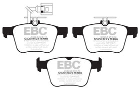 EBC 2018+ Audi TTRS/RS3 Quattro Redstuff Rear Brake Pads - 0