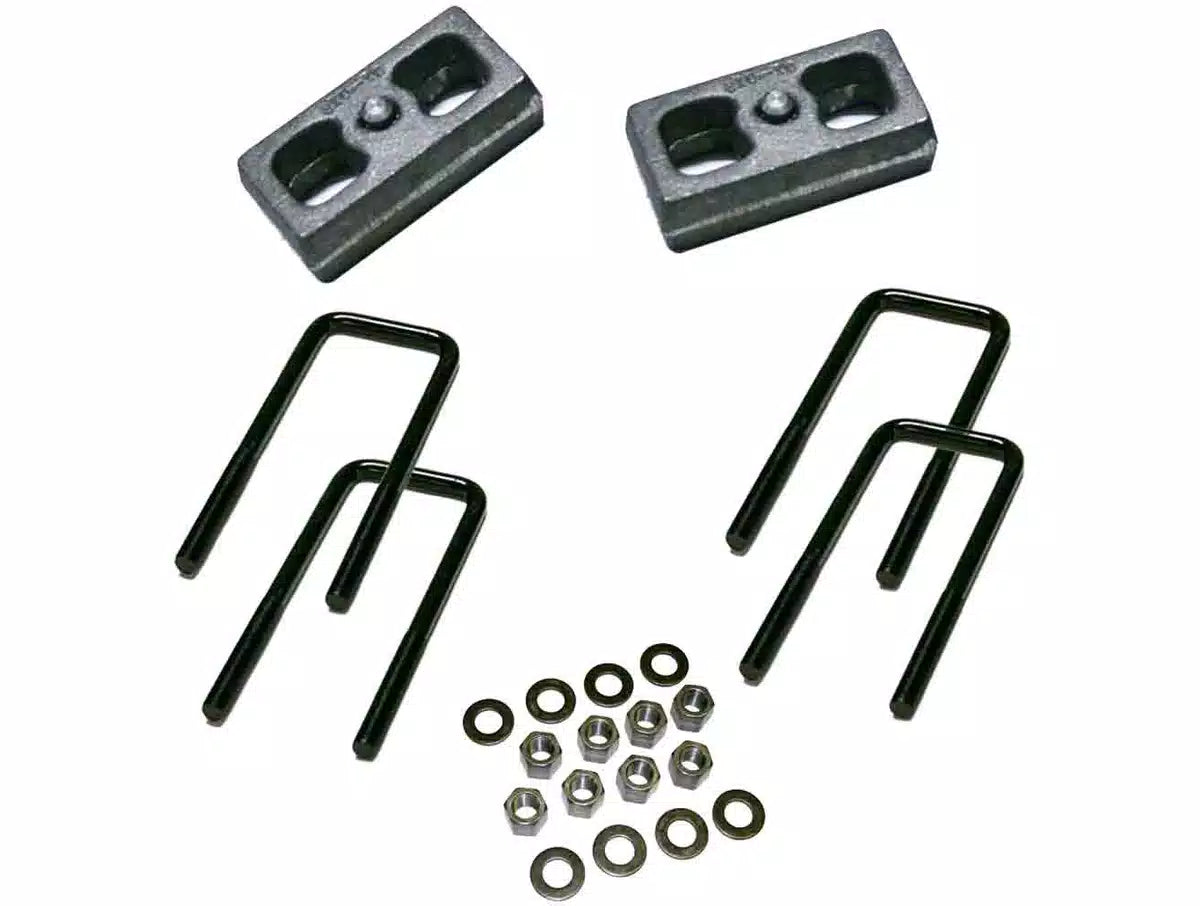 Superlift 79-95 Toyota Pickup 4WD/79-86 4Runner 4WD 2in Block Kit w/ 2.5in Wide U-Bolts