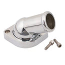 Mr. Gasket Water Neck - Swivel - 30 Degree Angle - Chrome 1997-2020 GM Gen III/IV LS Engines-1